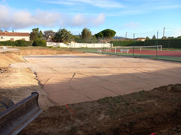 Préparation plateau sportif